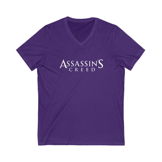 ASSASIN'S CREED Adult V-Neck T-Shirt